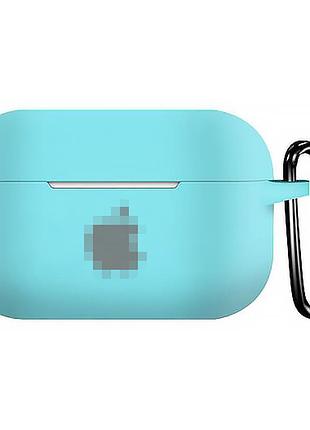 Чехол для airpods pro sea blue стильный защитный аксессуар для удобного хранения и использования