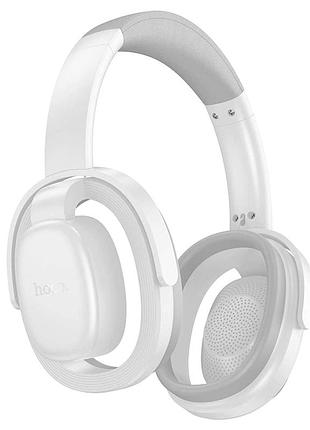 Наушники bluetooth hoco w67 rhyme серые с картой памяти и bluetooth 5.4