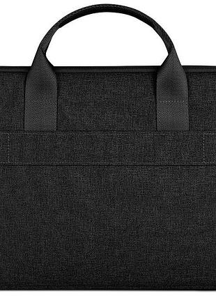 Сумка wiwu minimalist pro полиэстер универсальная для ноутбуков 14 дюймов черная
