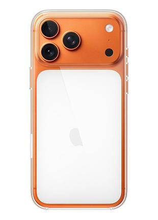 Чохол clear magsafe case tpu протиударний захист камери для iphone 17 pro прозорий