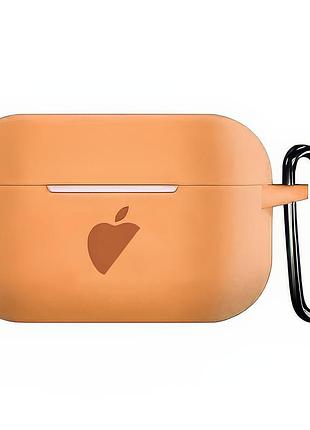 Чехол для airpods pro logo papaya стильный аксессуар для защиты и хранения наушников