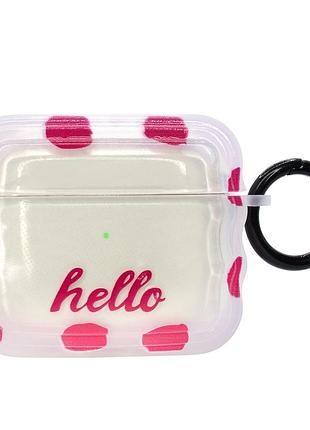 Чехол для airpods pro print case стильный аксессуар для защиты и хранения наушников