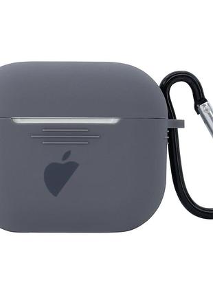 Чохол protective sleeve для airpods 1 2 сірий захисний аксесуар для зберігання й захисту навушників