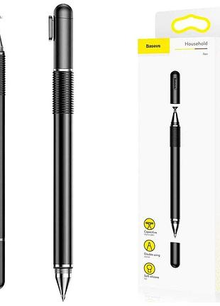 Стилус baseus capacitive черный противоударный для планшетов 12 дюймов 2