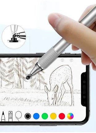 Стилус baseus capacitive черный противоударный для планшетов 12 дюймов 7