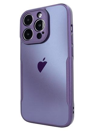 Чохол для iphone 15 pro matte peak case захисний аксесуар глибокий фіолетовий колір для надійного захисту