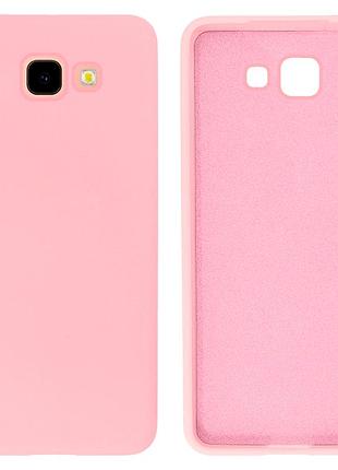 Чехол silicone case для samsung j4 plus (06) light pink розовый