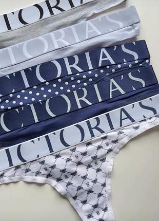 Набір трусиків victoria's secret стрінги victoria's secret трусики victoria's secret