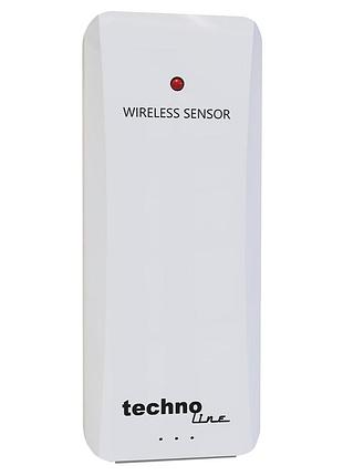 Датчик technoline tx106 температура до 70°c передача 433 мгц белый пластик для метеостанций ws9130 ws9632 ws9172