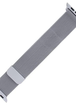 Металевий ремінець milanese loop для apple watch 38 40 41 42 мм стильний аксесуар для повсякденного носіння