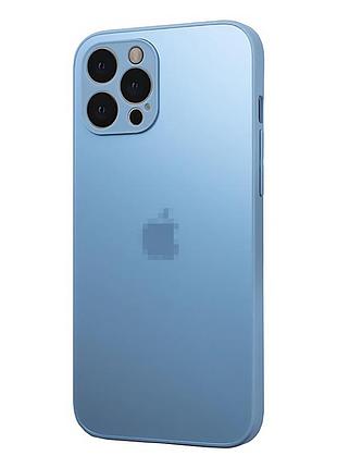 Чехол стеклянный ag glass с magsafe для iphone 14 pro max защита камеры sierra blue
