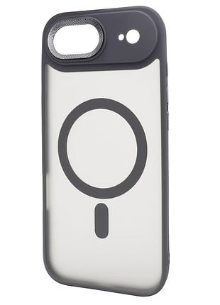 Чехол nofelet matt case с magsafe для iphone 17 air противоударный серый titanium gray для защиты телефона