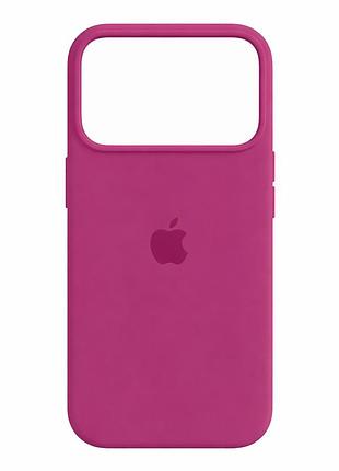 Чохол силіконовий протиударний для iphone 17 pro max колір dragon fruit