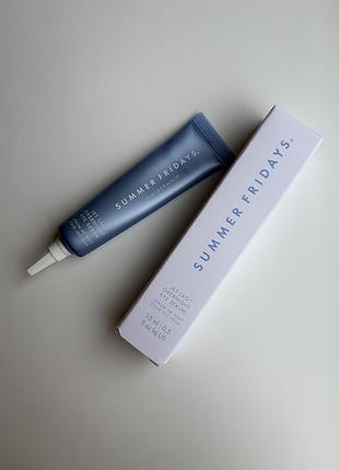 Нічна сироватка з ретинолом для зони навколо очей summer fridays jet lag overnight eye serum