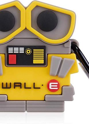 Чехол для airpods pro 2 3d robot wall-e стильный защитный аксессуар для хранения и использования