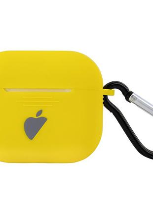 Чехол protective sleeve для airpods pro 2 желтый стильный аксессуар для защиты наушников