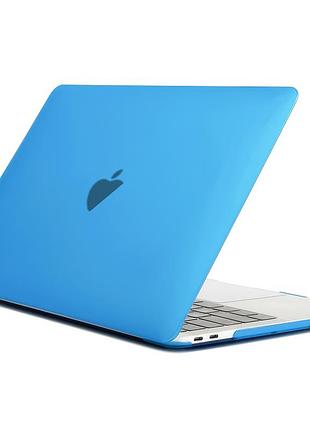 Чехол для macbook air 13.3 дюйма matt case защитный синий для моделей 2018 2020 2020 m1