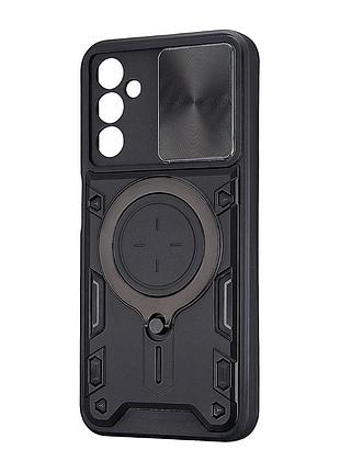 Чехол full protection js magnetic противоударный для samsung a14 4g/a14 5g черный