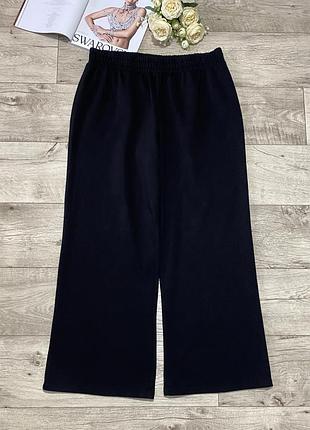 Широкие свободные спортивные штаны на флисе next, р.xl-xxl