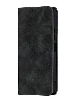 Чохол flip case полістирол протиударний для redmi 12 4g/5g сірий