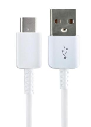 Кабель usb type-c 2.1a для samsung s8 белый противоударный