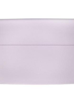 Чохол-папка для macbook 13.3 шкіряний light purple аксесуар для захисту ноутбука та стильного дизайну