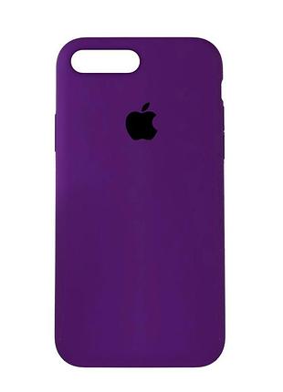Чехол силиконовый противоударный для iphone 7/8 plus фиолетовый