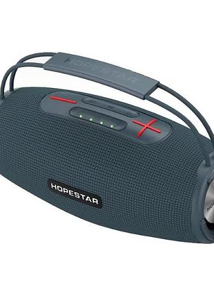 Портативная bluetooth-колонка hopestar h51 противоударная с картой памяти черная