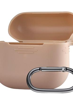 Чохол силіконовий 1,2 мм протиударний для airpods 3 рожевий пісок