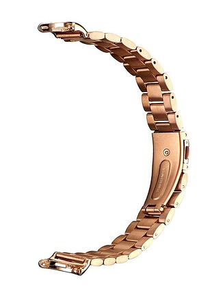 Ремешок из нержавеющей стали для mi band 8/9/10 золотой магнитный