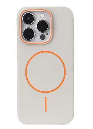 Чохол fusion matte для iphone 16 pro max білий з magsafe захисний аксесуар для стильного використання