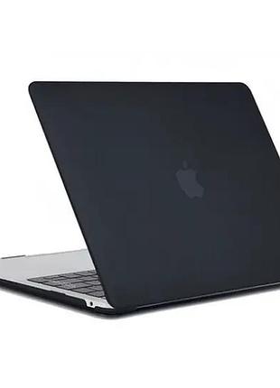 Чехол для macbook air 15 дюймов matt case черный для защиты корпуса и стильного дизайна