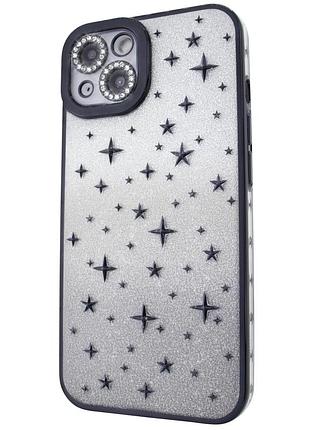 Чехол north stars case для iphone 14 черный стильный защитный аксессуар для надежной защиты телефона