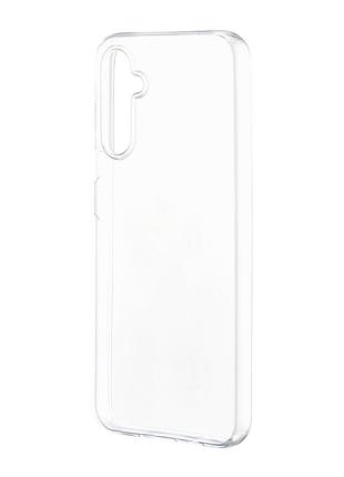 Чехол силиконовый противоударный для samsung a14 (a145/a146) прозрачный