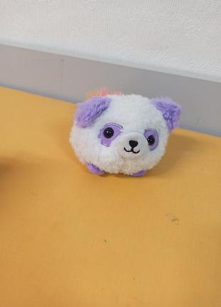 Мягкая игрушка плюшевый шарик floofies. интерактивная