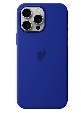 Чохол silicone case magsafe для iphone 16 pro max оригинальный ультрамариновый защитный аксессуар