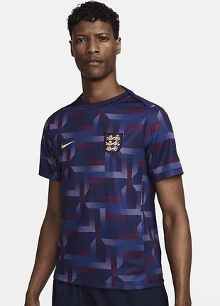Футбольная футболка сборной англии nike dri-fit drill academy limited original l-xl тёмно синяя umbro
