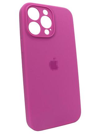 Чехол silicone case для iphone 14 pro защитный с полным доступом к камере в цвете драконов фрукт