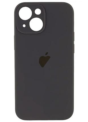 Чехол silicone full camera для iphone 15 plus защитный чехол серый для съемки и защиты телефона