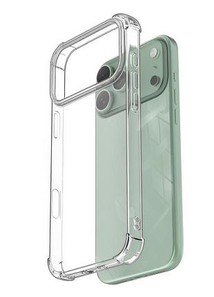 Чехол противоударный прозрачный armored clear case для iphone 17 pro max защита от ударов и царапин