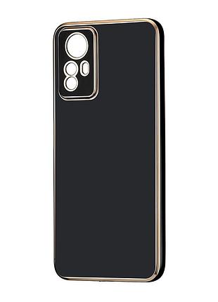 Чехол tpu противоударный для redmi note 12s черный