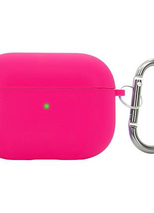 Чехол tpu противоударный для airpods pro 3 hot pink