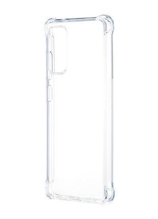 Чохол силіконовий протиударний для samsung s20 fe прозорий
