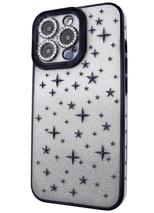 Чохол north stars case для iphone 12 pro чорний захисний аксесуар для захисту від пошкоджень