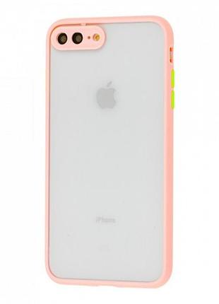 Чохол avenger case для iphone 8 plus і 7 plus рожевий захищає камеру та забезпечує стильний зовнішній вигляд