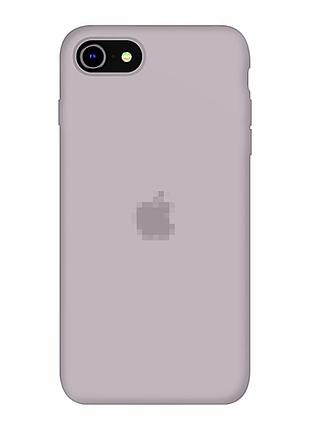 Чехол silicone case для iphone 7 8 se2 se3 защитный аксессуар для стильного оформления lavender