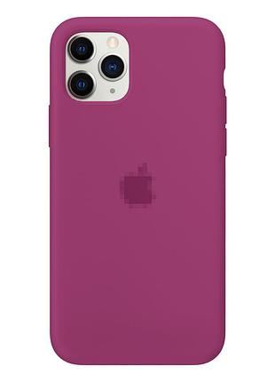 Чехол silicone case для iphone 11 pro max защитный аксессуар с дизайном dragon fruit