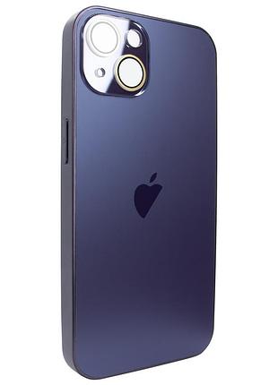 Чохол для iphone 15 матовий ag titanium case фіолетовий для захисту від ударів і подряпин