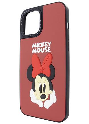 Чехол casetify для iphone 13 pro max с минни маус стильная защита для телефона от ударов и царапин