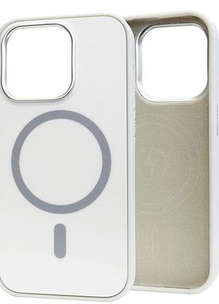 Чехол силиконовый nofelet tech magsafe case для iphone 13 pro защита камеры легкий серый